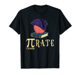 Pi Rate Pirate Math Teacher Funny Math Nerd Gift Men Women T-Shirt