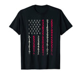 Pi American Flag - Pi Day Shirt For Math Student &amp; Teacher