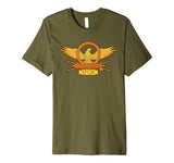 SPQR Roman Eagle Legion Banner Military History Of Rome Premium T-Shirt