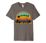 On A Dark Desert Highway Santa Southern Christmas Hippie Premium T-Shirt