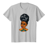 Yes Black and Proud | Black History Art Natural T-shirt