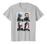 Renaissance Ninja Artists Poster Style Pop Art T-Shirt