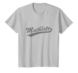 Cool Math "Mathlete" T-shirt for Mathematicians