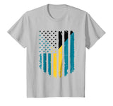 Vintage Bahamian American Flag T-shirt Bahamas America