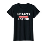 Womens Funny Race Car Quote Dirt Racing Sprint Car Modified Racing T-Shirt