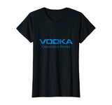 Vodka Connecting People Funny Adult Humor T-shirt