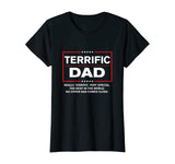 Terrific Dad - Funny Donald Trump Fathers Day Gift T-Shirt