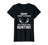 Funny Hunting Tshirt Gift for Bow and Rifle Deer Hunters