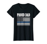Proud Dad of Police Officer Shirt - Law Enforcement Tee