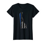Delaware State Police Shirt Thin Blue Line Flag Shirt