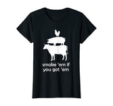 Funny BBQ T Shirt Smoking Meat Smoker Accessories Grilling
