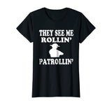 State Trooper Policeman T Shirt Patrolman Gift Tee