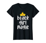 Black Girl Magic T-Shirt for Women Kid History Month Africa T-Shirt