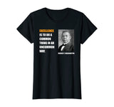 Booker T. Washington Quote Black History Month T-Shirt