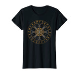 Aegishjalmur Shirt Nordic Viking Symbol Helm Of Awe T-Shirt