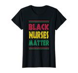 Black Nurses Matter: Dashiki Black History Month T-Shirt