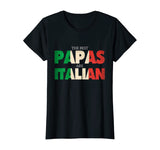 Funny Italian Papa Gift Best Papas Are Italian Flag