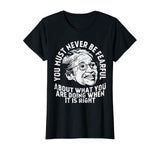 Rosa Quote Shirt Black History Month Pride Protest Parks T-Shirt