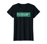 Retro Style Paterson NJ Street Sign T-Shirt