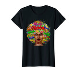 Dashiki Graffiti Black Woman History Month 2020 T-Shirt