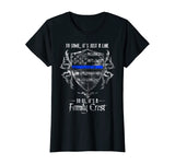 Thin Blue Line - Family Crest T-Shirt