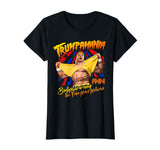 Trump Wrestling Meme Fake News Trumpamania Shirt