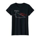 Funny Math T-Shirt, Find x, Teacher Gift