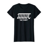 Funny Math Pi T-Shirt - Octopi Octopus Pi Pun Joke Tee