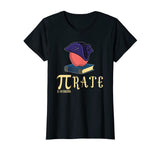 Pi Rate Pirate Math Teacher Funny Math Nerd Gift Men Women T-Shirt