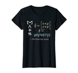 Neil deGrasse Tyson Math is the Language... Universe t-shirt