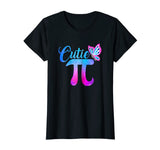 Cute &amp; Funny Cutie Pi Math Pie Butterfly T-Shirt