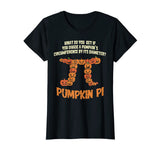 Pumpkin Pie Math Shirt Funny Halloween Circumference Pi Day