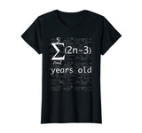 Funny Math Geek 16th Birthday, 16 Years Old Shirt Boys Girls