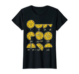 Pizza Salami Cheese Quick Math Fractions Math Teacher T-Shirt