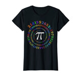 Pi Spiral TShirt 3.14 Math Teacher Tee Pi National Day Shirt