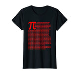 Pi Digits Science Geek Funny Nerd Math Symbol Lover T-Shirt