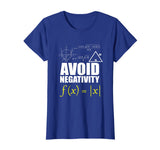AVOID NEGATIVITY SHIRT Math Gift for Men Women Kids Teachers