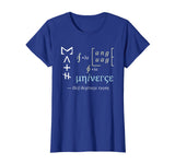 Neil deGrasse Tyson Math is the Language... Universe t-shirt