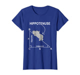 Nerd Geometry Hippotenuse Hypotenuse Funny t-shirt