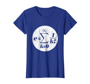 Euler Math equation fun shirt for scientist and math lovers
