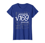 Square Root of 169: 13th Birthday 13 Years Old T-Shirt Math