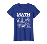 Funny Math Acronym T-shirt - Math: Mental Abuse to Humans
