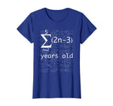Funny Math Geek 16th Birthday, 16 Years Old Shirt Boys Girls