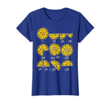 Pizza Salami Cheese Quick Math Fractions Math Teacher T-Shirt