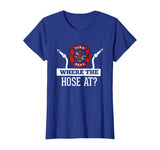 Where The Hose At? Funny Firefighter T-Shirt Fireman Gift