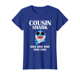Cousin Shark T-Shirt Doo Doo Doo Funny Cousin Birthday Gift T-Shirt