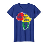 Black History Month Shirt Men Women I'm Black African Tribe T-Shirt