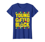 Young Gifted And Black T Shirt History Month African Dashiki