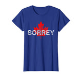 Sorrey Sorry Canadian Funny Apology Red Maple Leaf T-Shirt