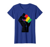 Black Pride Fist Civil Rights Black History Month T-Shirt